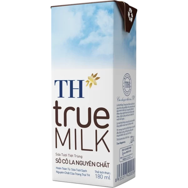 Sữa tươi tiệt trùng TH true MILK socola 180ml