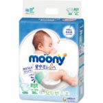 Tã dán Moony xanh NB90