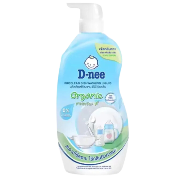 Nước rửa bình sữa, rữa chén Dnee Organic xanh dương