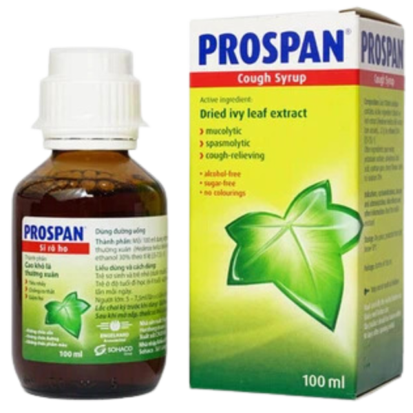 Siro Prospan giúp trị ho, tiêu đàm