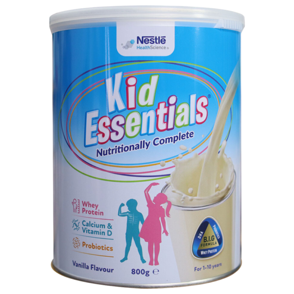 Sữa bột có men vi sinh, hổ trợ tăng cân Kid Essentials