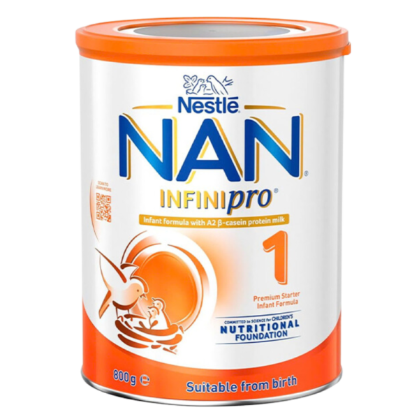 Sữa bột NAN Infinipro A2 Úc 800g số 1/2/3 (0 - 6 tháng, 6 - 12 tháng, 12 tháng trở lên )