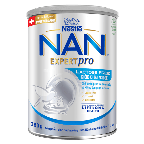 Sữa Nestle Nan Expert Pro Lactose Free không chứa lactose 380g