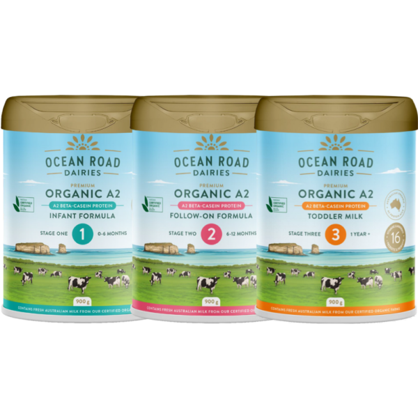 Sữa Ocean Road Dairies Organic Công Thức Hữu Cơ Cao Cấp A2 900g